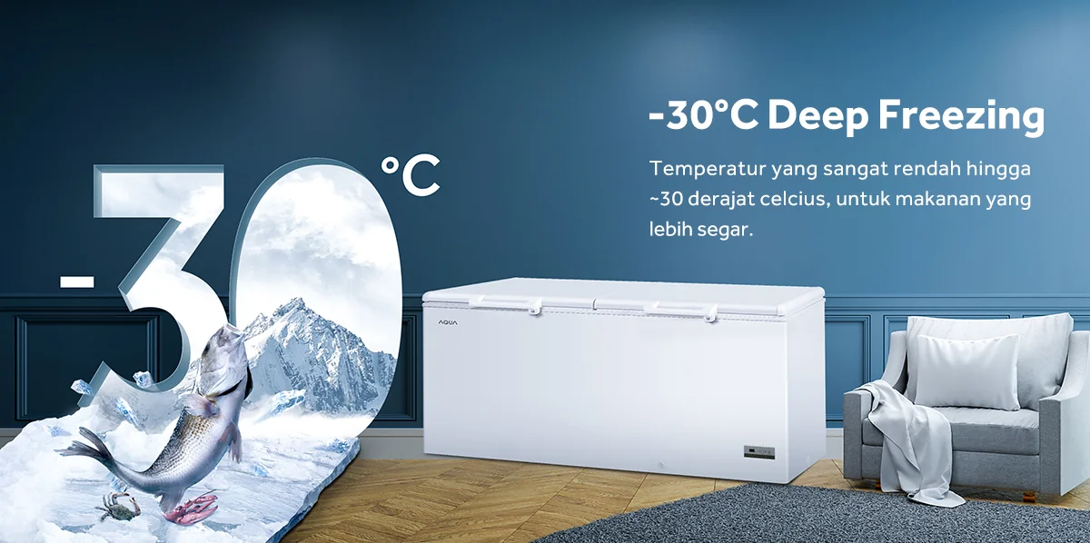 CHEST FREEZER AQUA Elektronik AQF-725EC